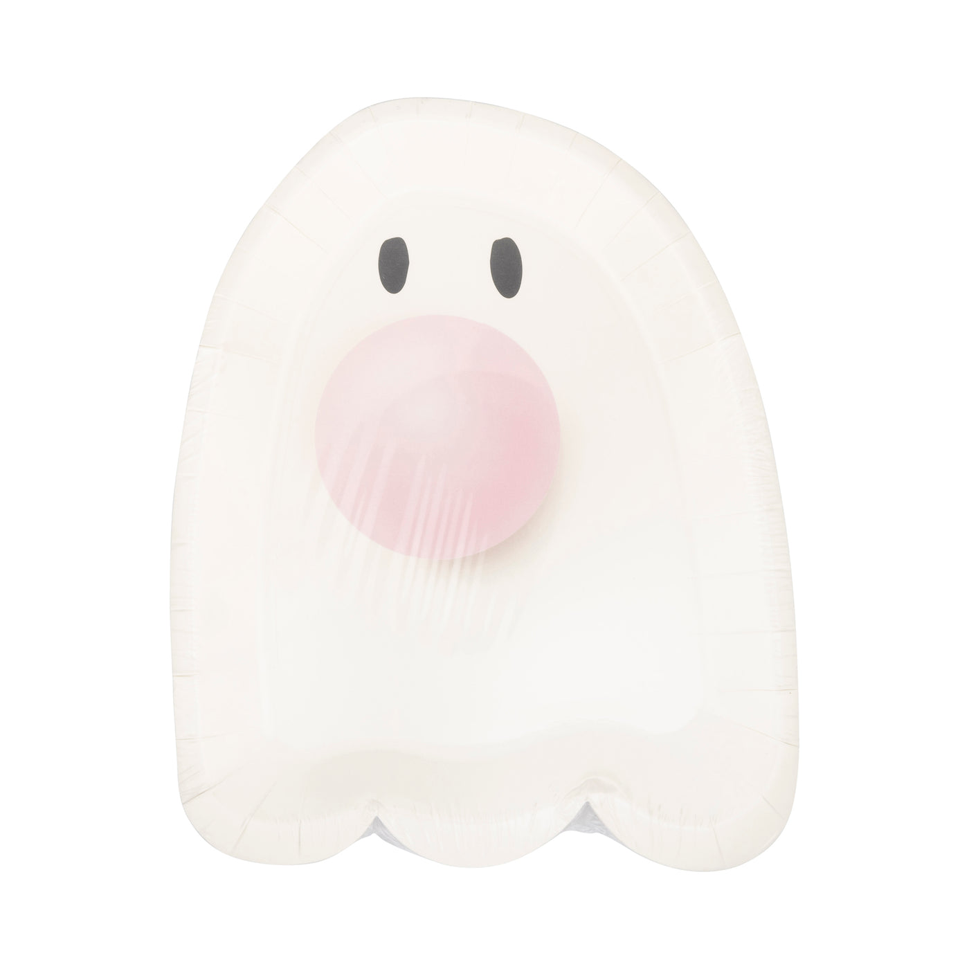 Bubblegum Ghost Shaped Paper Plate