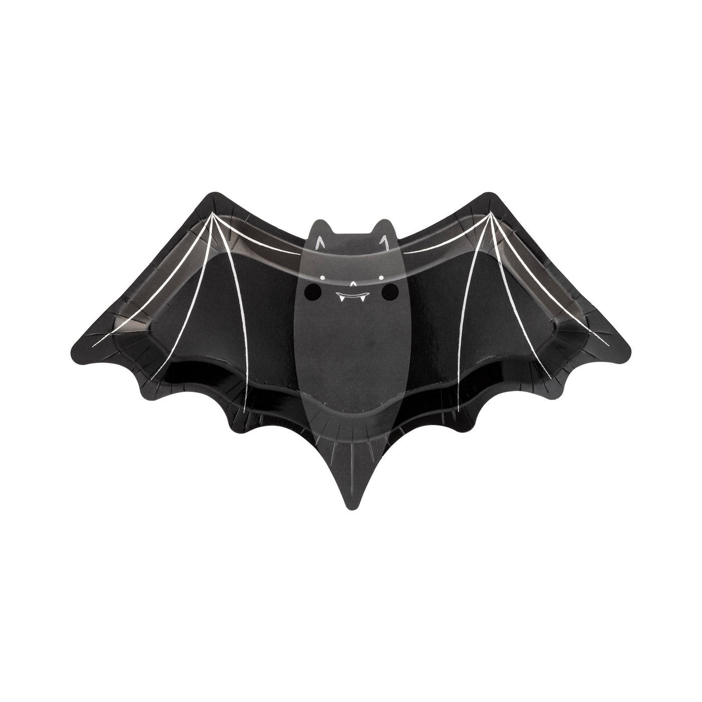 Bat Shaped Paper Plate Set