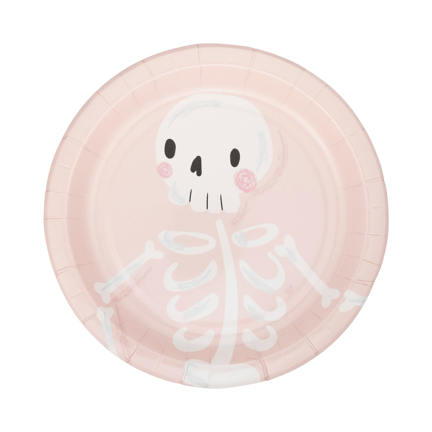 Pink Monster Paper Plate Set