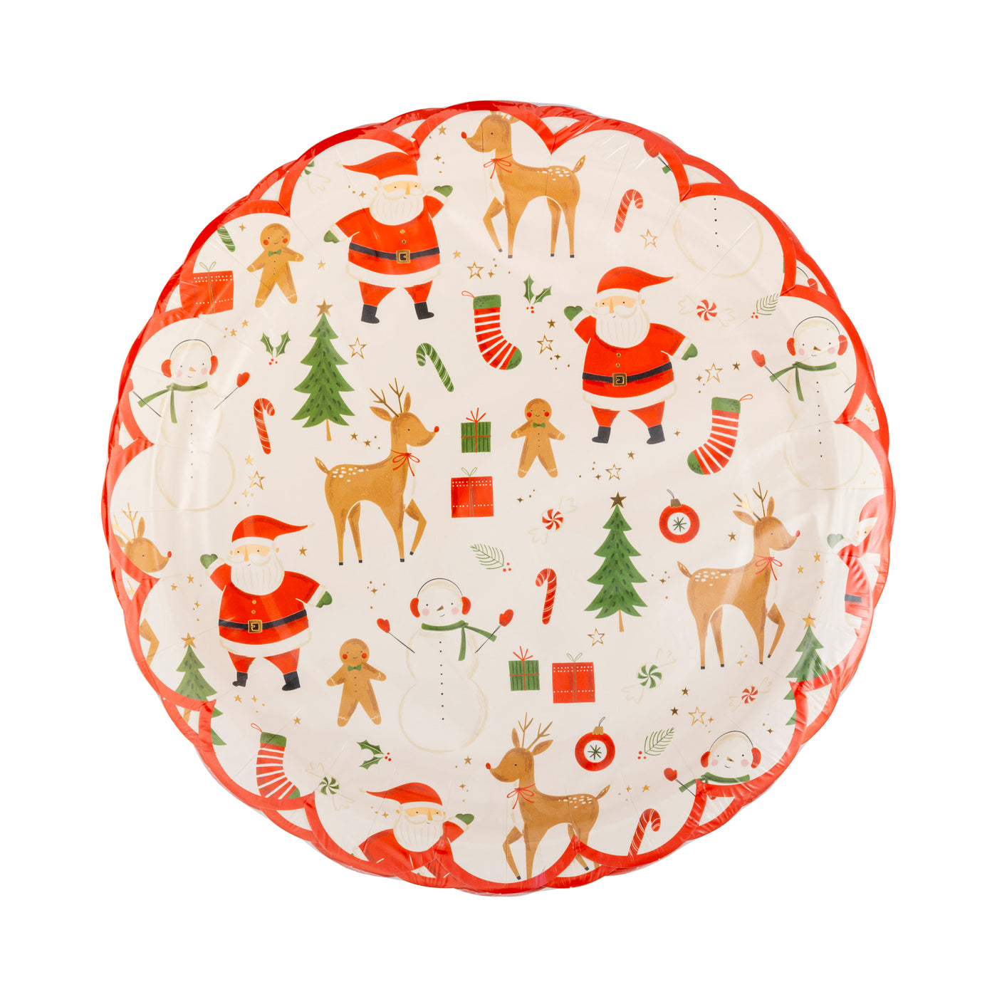 Santa Icons Plate