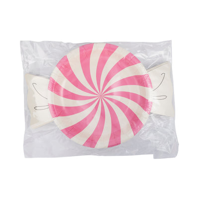 Spiral Candy Shaped Plate