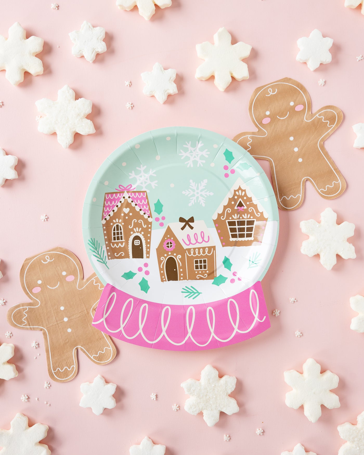 Snow Globe Shaped Plate