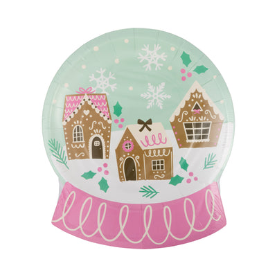 Snow Globe Shaped Plate