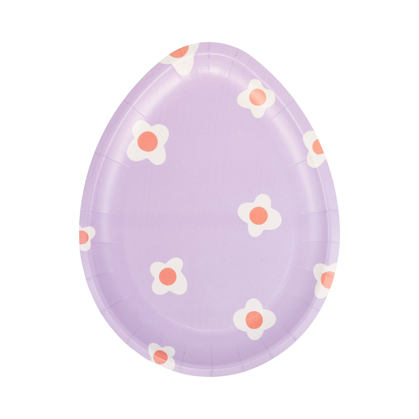 Easter Egg Paper Plate Set