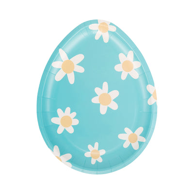 Easter Egg Paper Plate Set