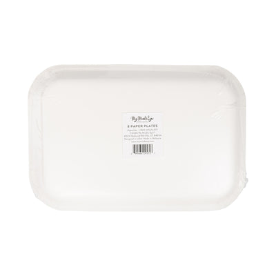 Popsicle Shaped Paper Plate (8 ct)
