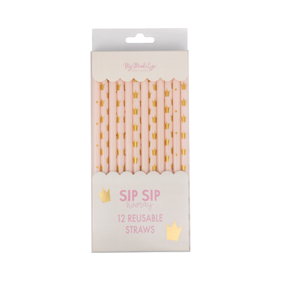 Princess Reusable Straws