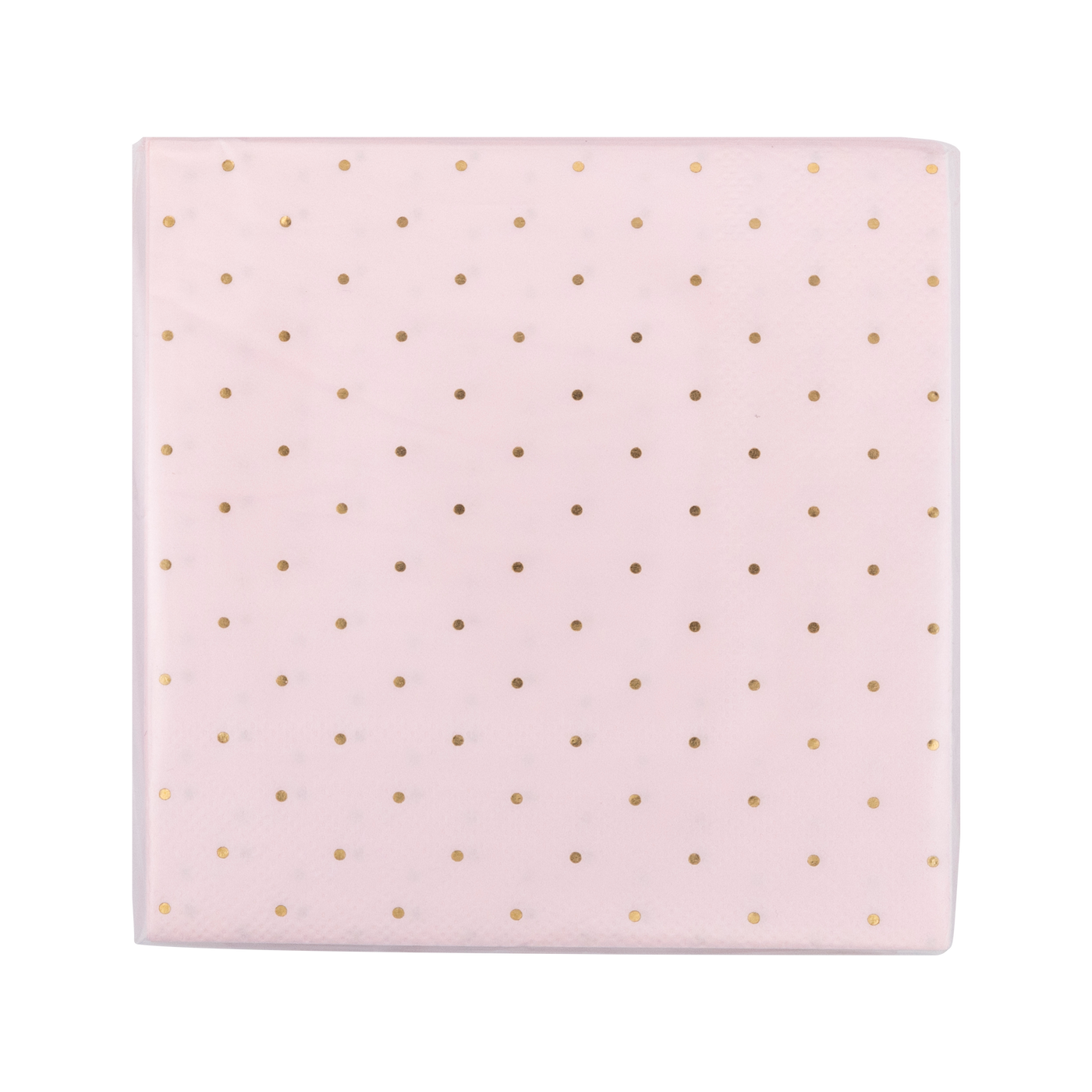 Princess Polka Dot Cocktail Napkin