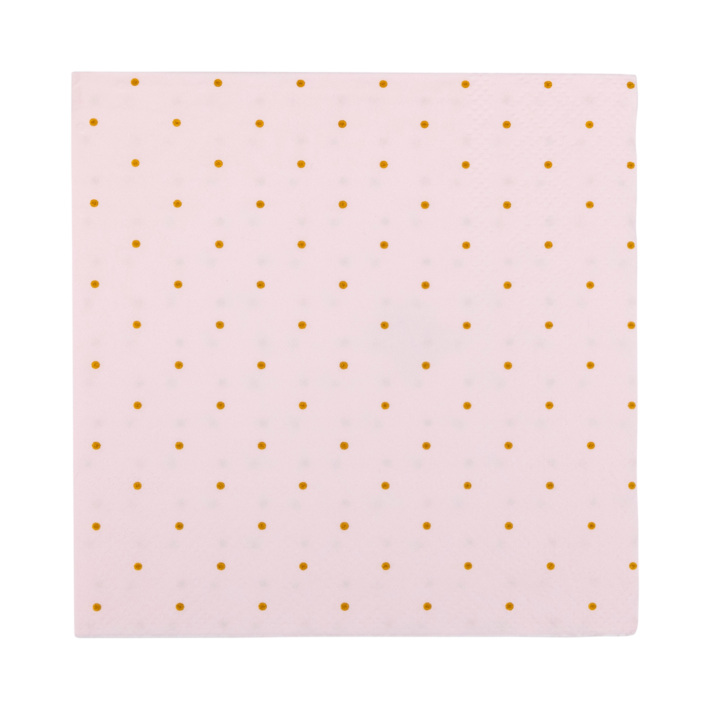 Princess Polka Dot Cocktail Napkin