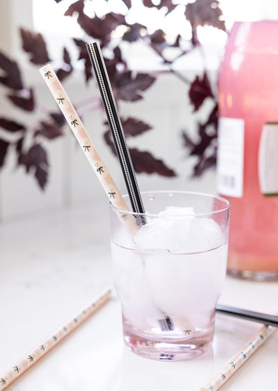 Bow Ghosts Reusable Straws