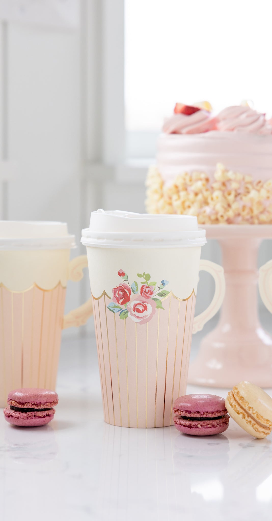 Tea Party Handled Paper Cups | My Mind's Eye Paper Goods