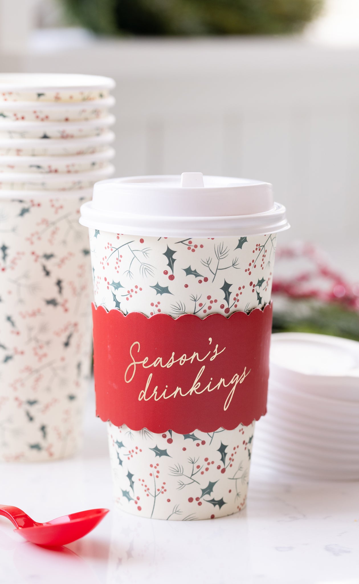 Season's Drinkings To-Go Cups 8 ct