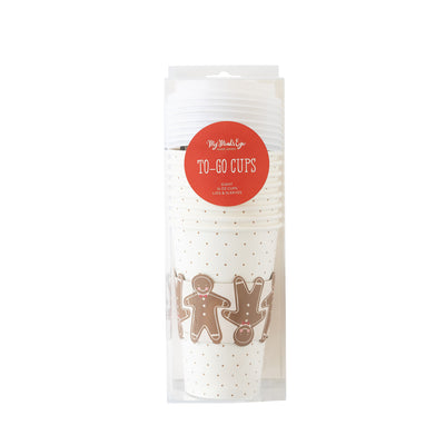 Ginger Dots To-Go Cups 8 ct