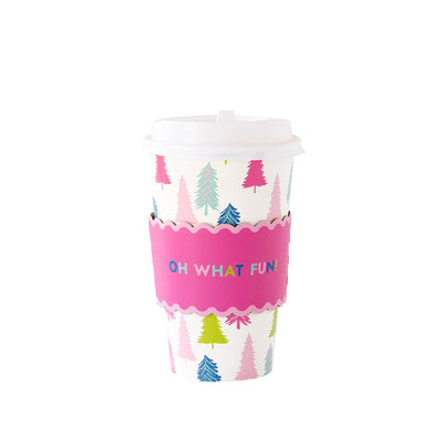 Bright Trees To-Go Cups 8 ct
