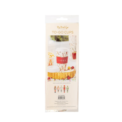 Nutcrackers To-Go Cups 8 ct