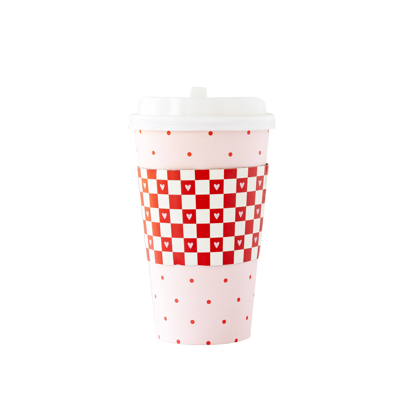 Red Checks To-Go Cup Set (8 ct)