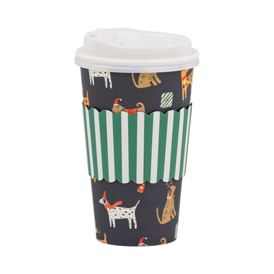 Holiday Dogs To Go Cup