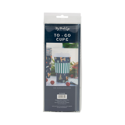 Holiday Dogs To Go Cup