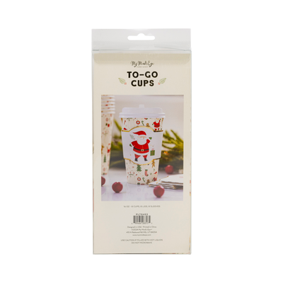 All Over Santa To-Go Cup Set