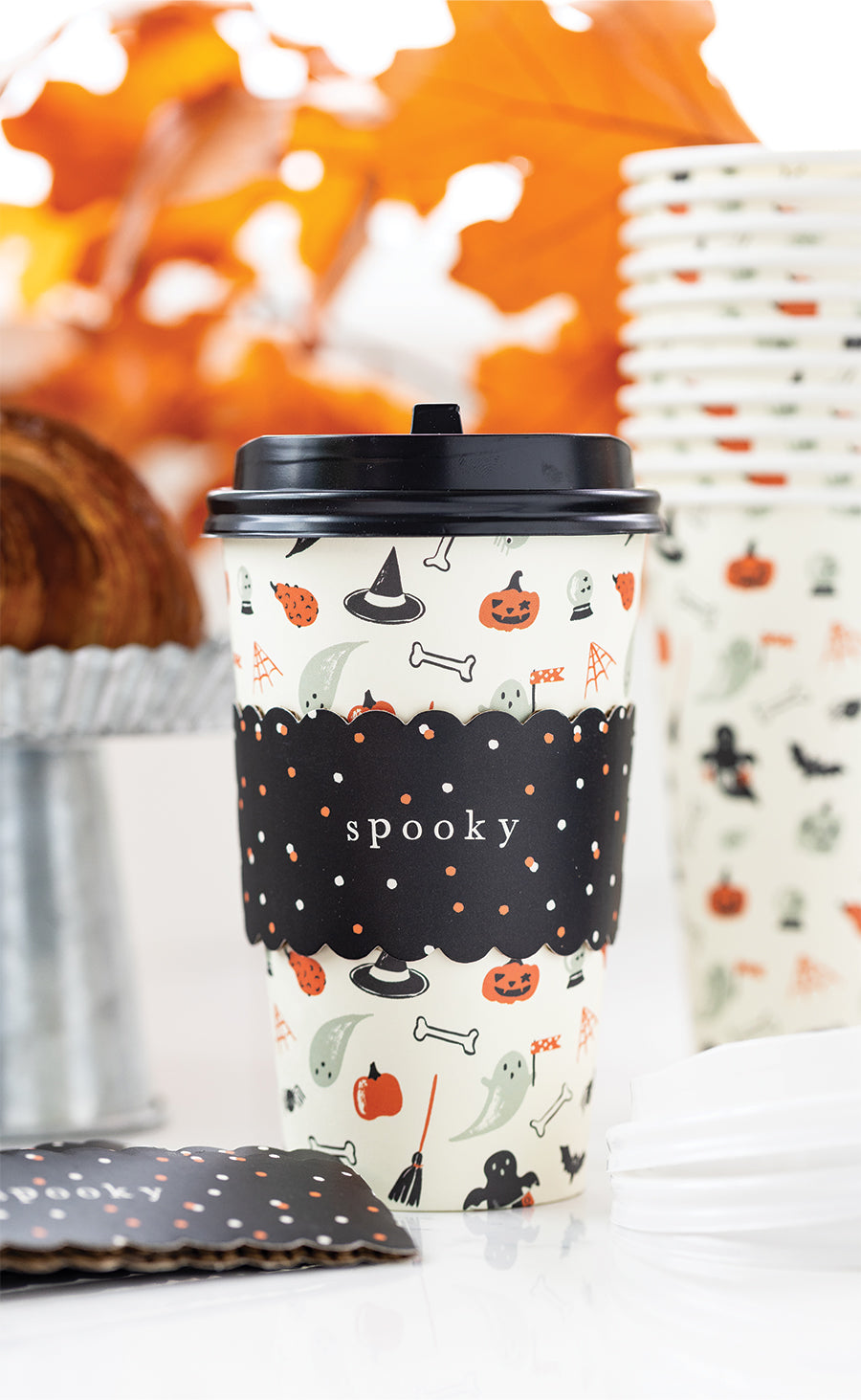 Ghosts and Bones To Go Cups