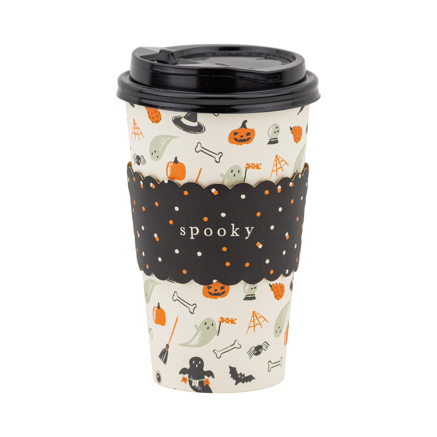 Ghosts and Bones To Go Cups