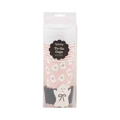 Bow Ghosts To Go Cups