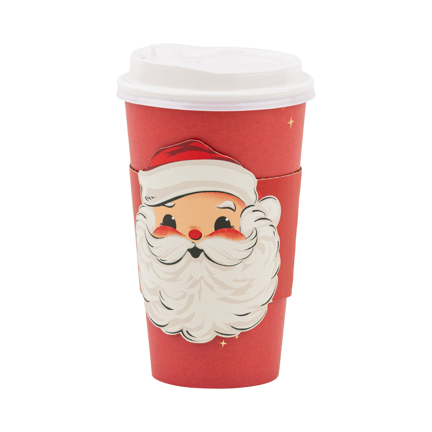 Rosy Cheeks Santa To Go Cups