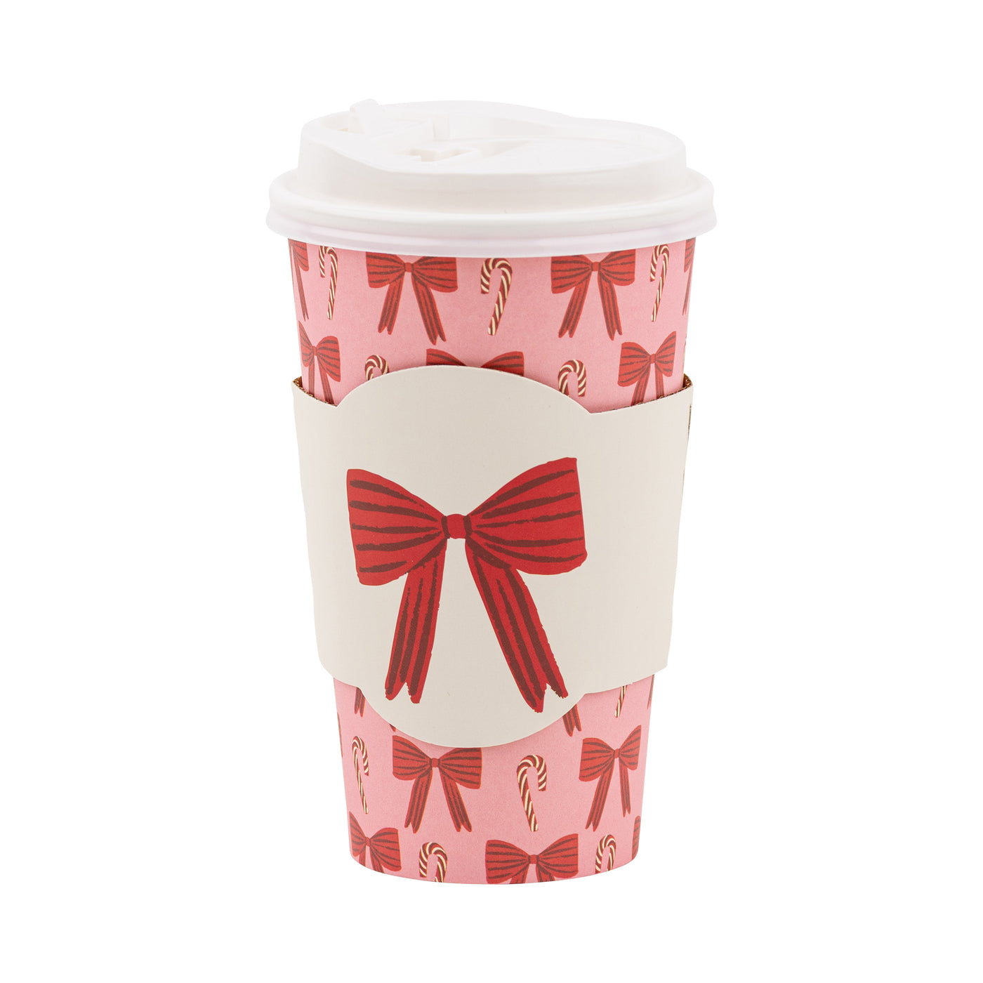 Bows and Canes To Go Cups