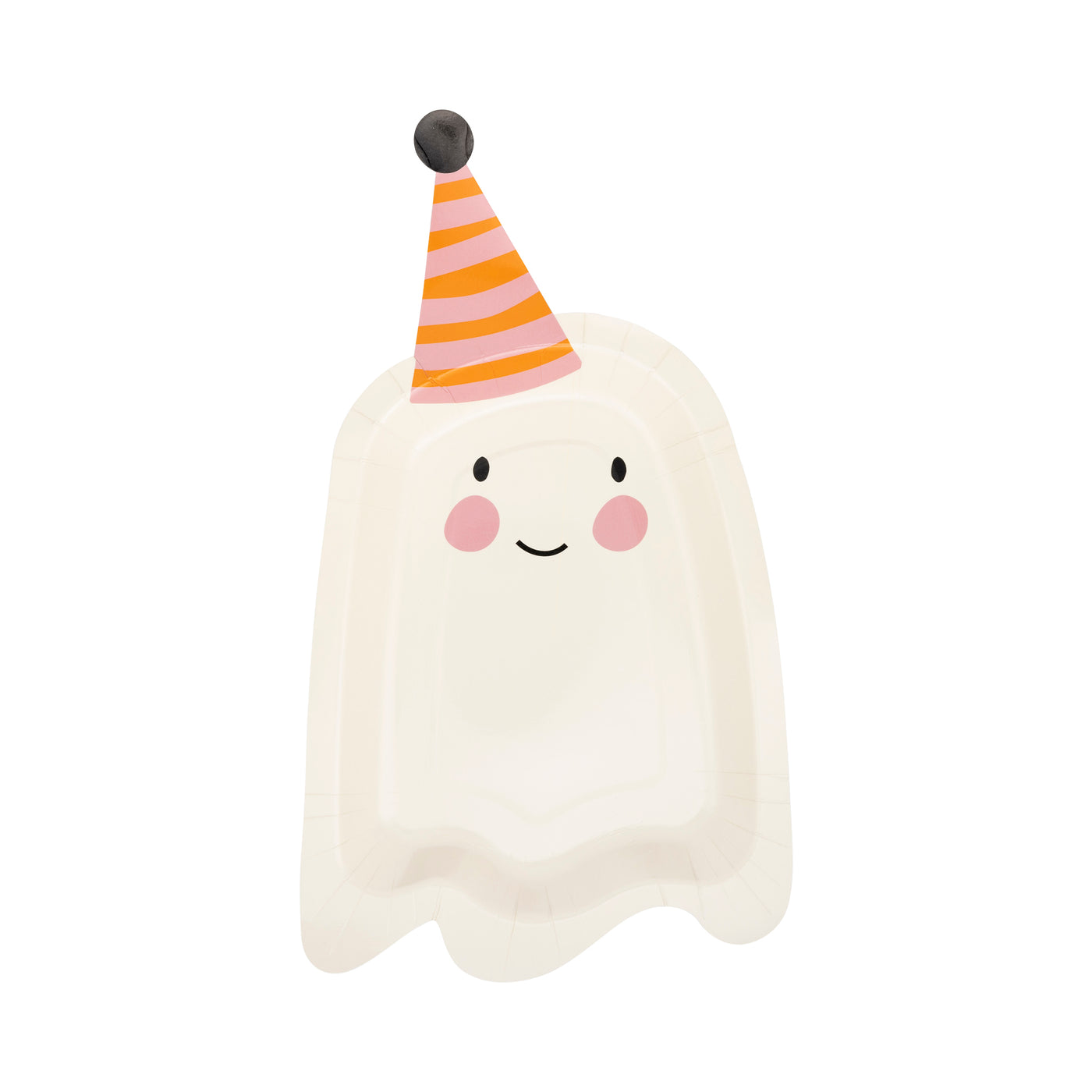 Shaped Party Ghost Paper Plate