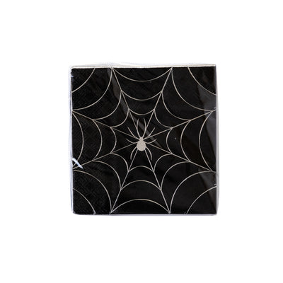 Holographic Spider Web Paper Cocktail Napkin