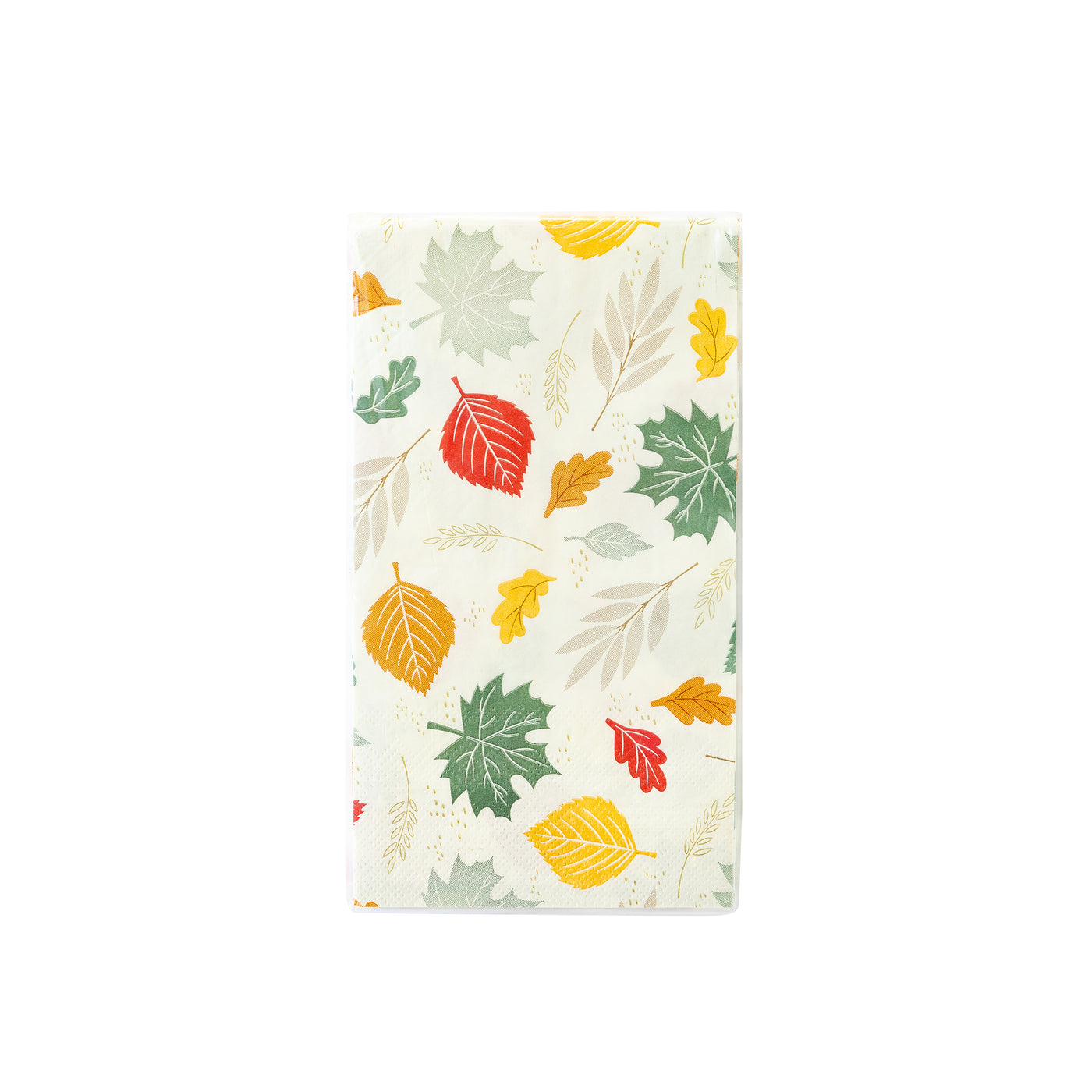 Scattered Leaves Paper Dinner Napkin