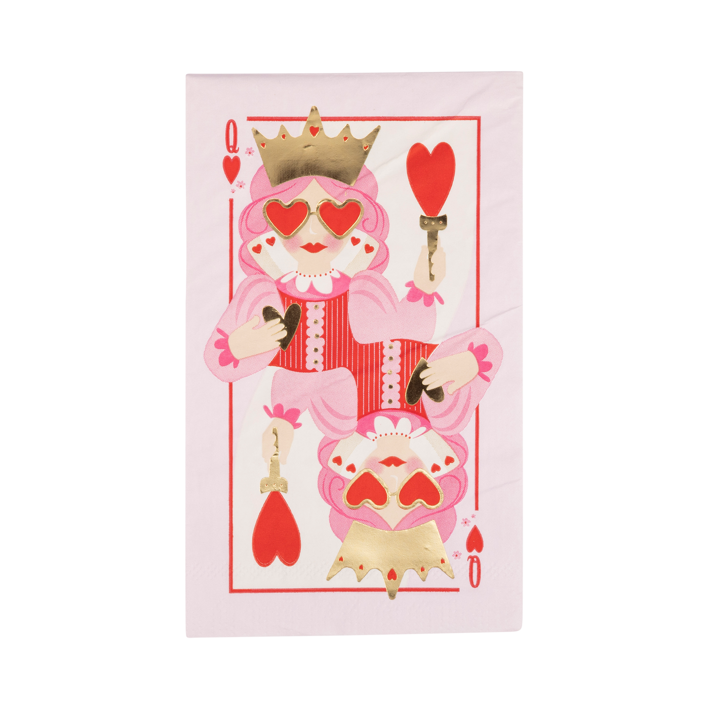 Queen of Hearts Dinner Napkin