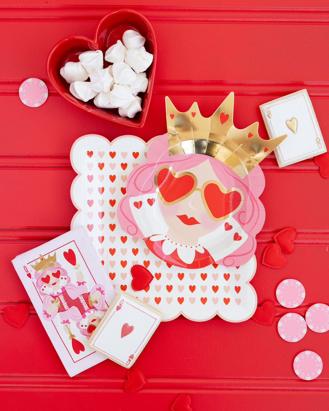 【ローズ】 QUEEN OF HEARTS 皿 2枚セット QHT1140-02_1080x.jpg?v=1734996126