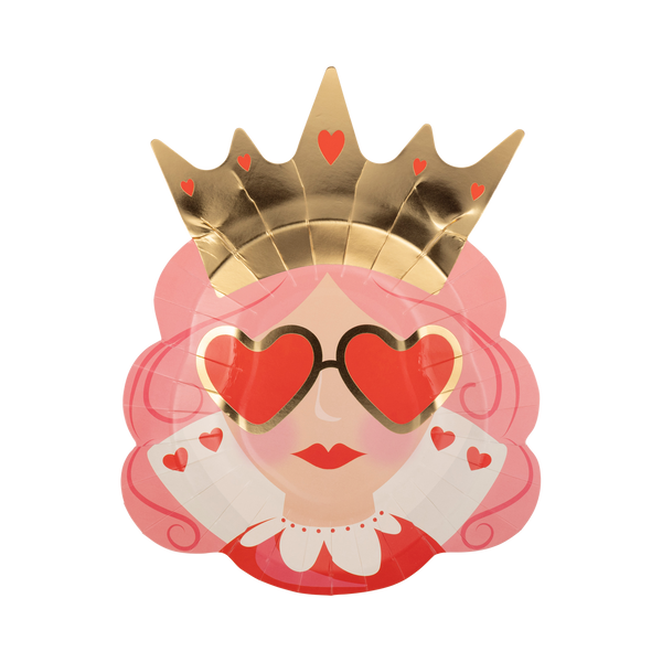 【ローズ】 QUEEN OF HEARTS 皿 2枚セット Queen of Hearts Plate| My Mind's Eye.