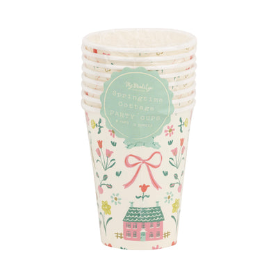 Springtime Cottage Party Cup