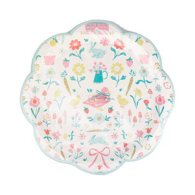 Springtime Cottage " Pattern Plate