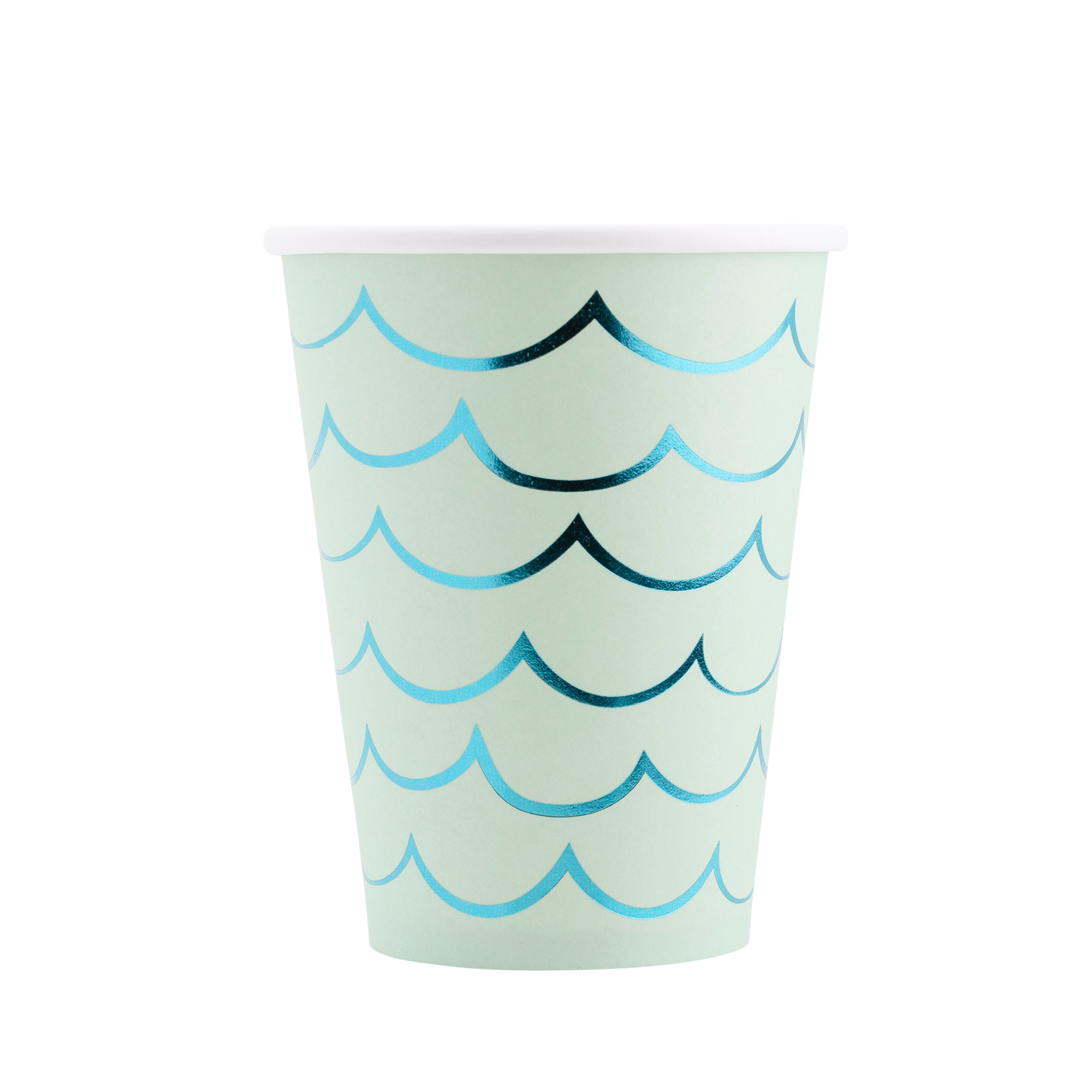 Mermaid Tail Paper Party Cups - 12 oz