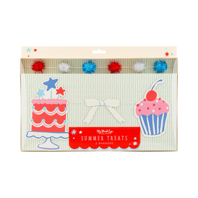 Summertime Icon Banner Set
