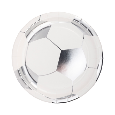 Soccer Ball Paper Plate