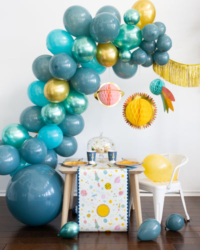 Space Paper Table Runner