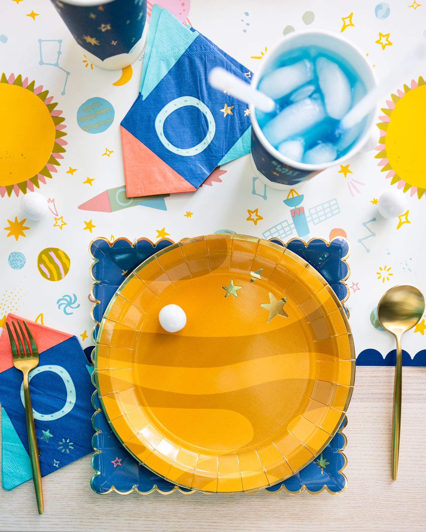 Planet Paper Plate