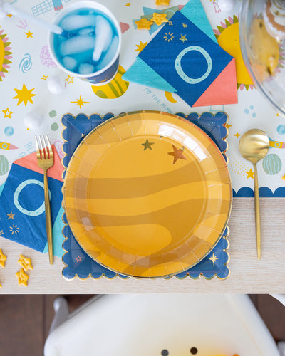 Planet Paper Plate