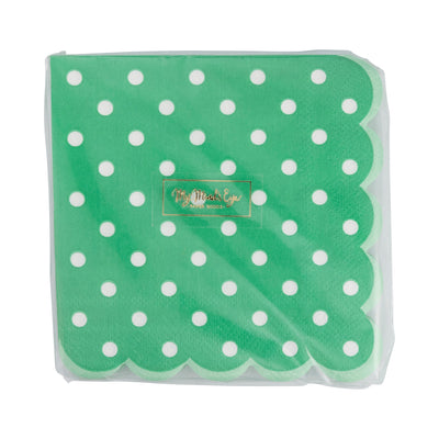 Polka Dot Cocktail Napkin