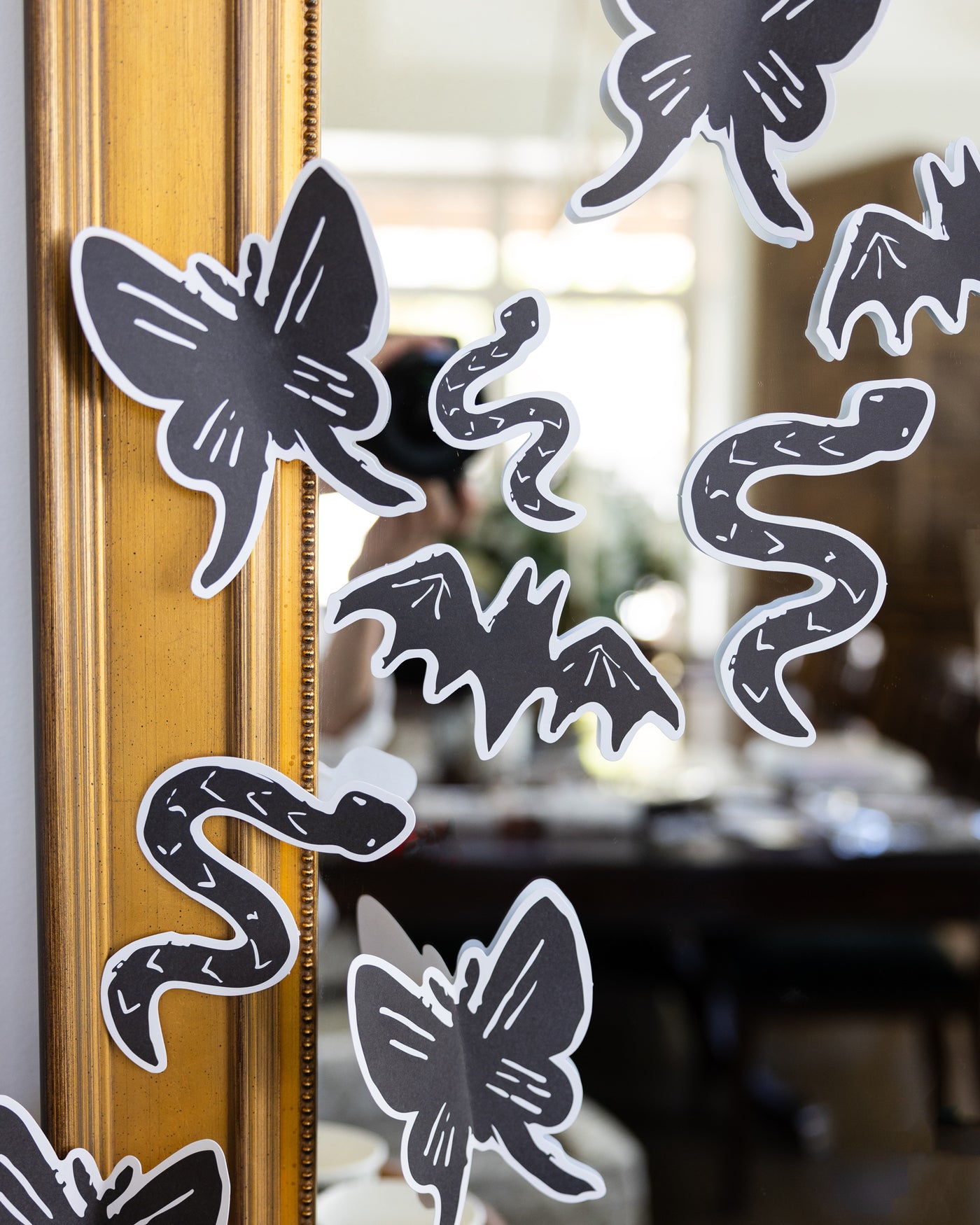 Spooky Sketches Icons Wall Decor