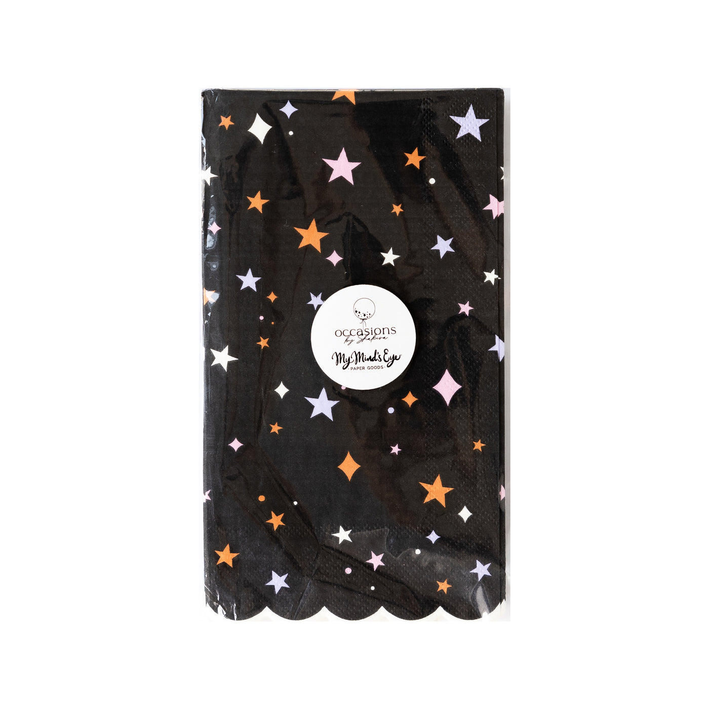 Occasions By Shakira - Spooky Sweets Starry Paper Dinner Napkin