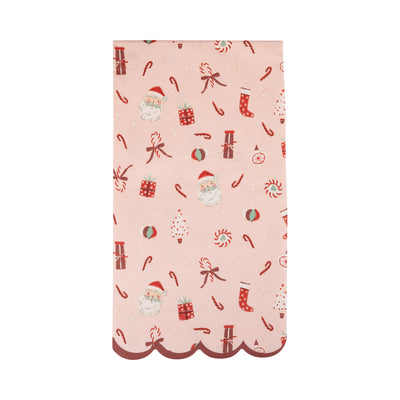 St Nick Pattern Dinner Napkin