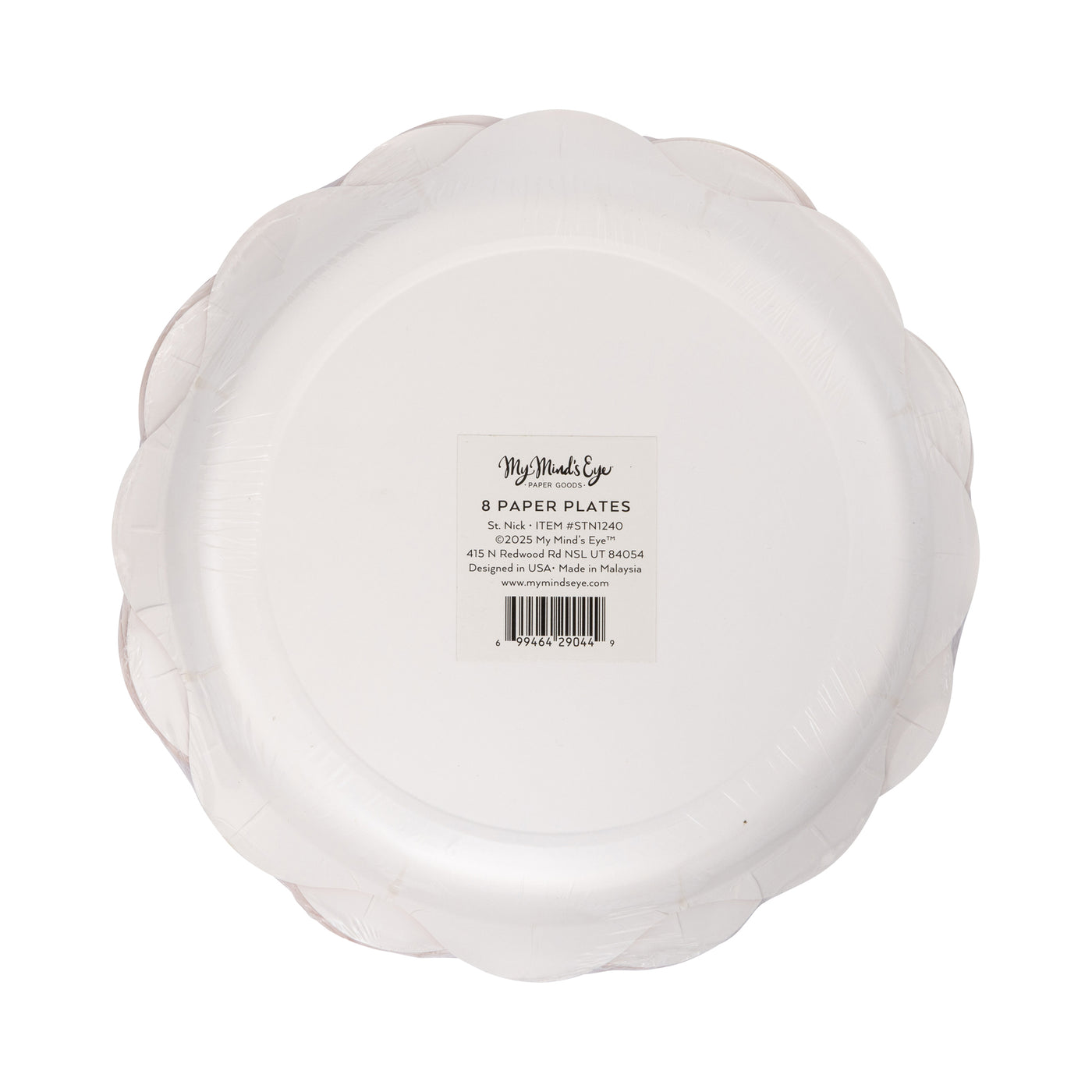 St Nick Icon Plate