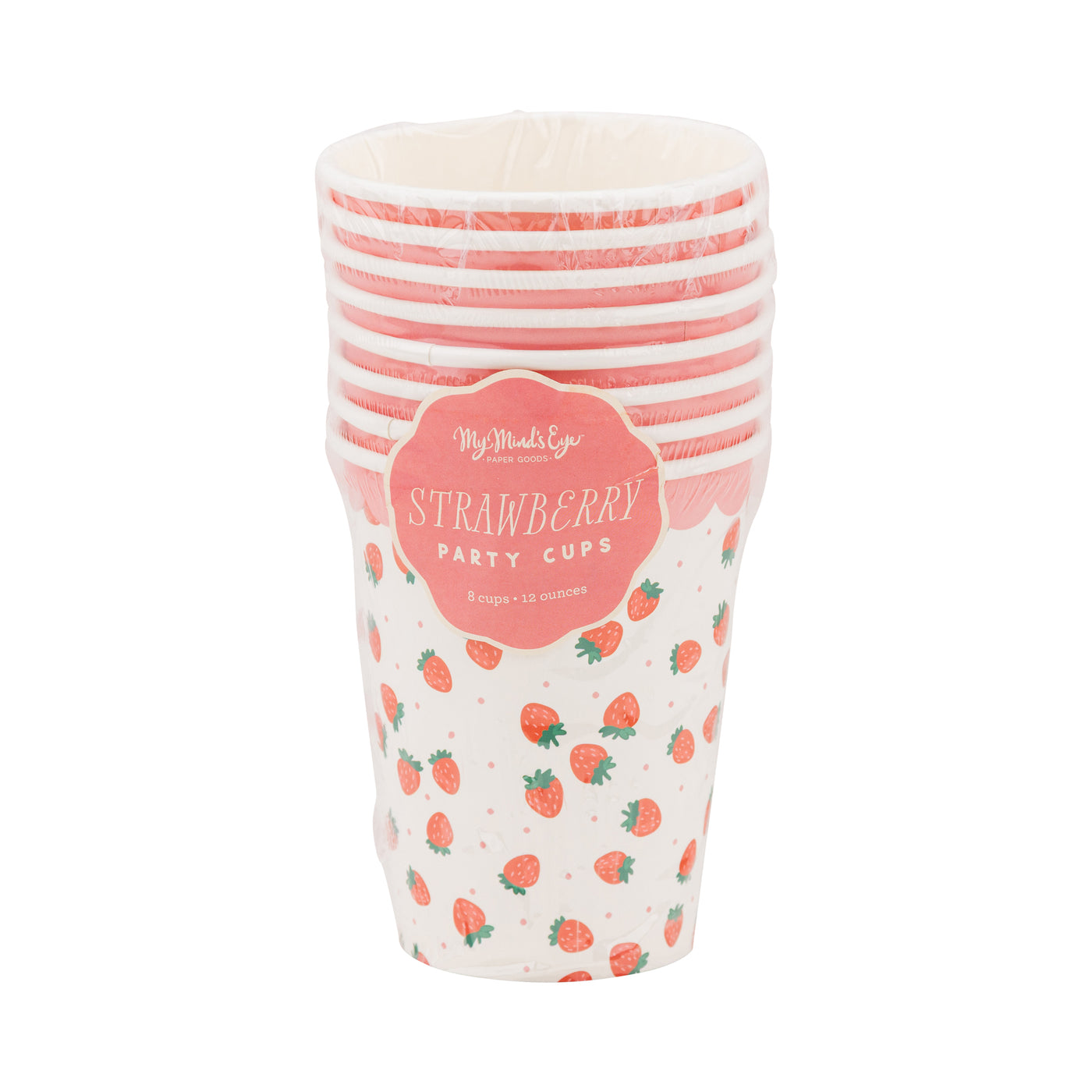 Strawberries Party Cup
