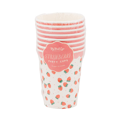 Strawberries Party Cup
