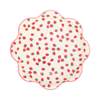 Strawberries 10" Plate